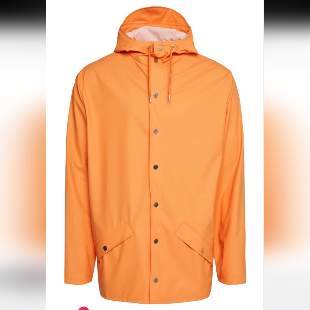 Orange Unisex Raincoat